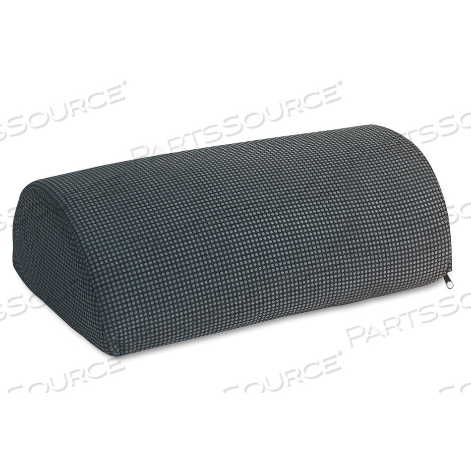 OEM#: 92311ПОЛУЦИЛИНДРИЧЕСКАЯ МЯГКАЯ ПОДУШКА ДЛЯ НОГ, 17,5 Ш X 11,5 Г X 6,25 В, ЧЕРНАЯ от Safco