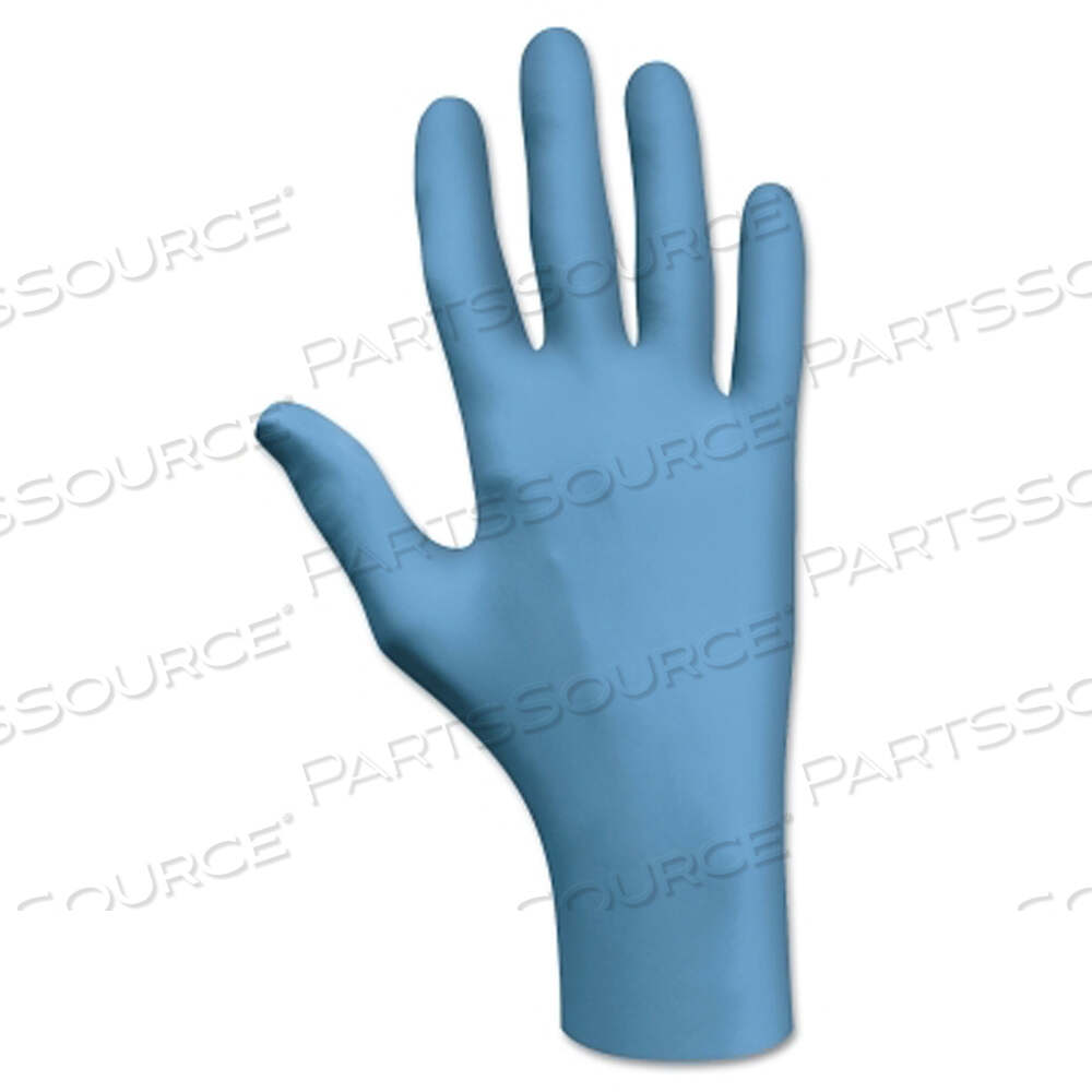 OEM#: 7500PFXXL7500 SERIES NITRILE DISPOSABLE GLOVES, ROLLED CUFF, 2X-LARGE, BLUE by SHOWA