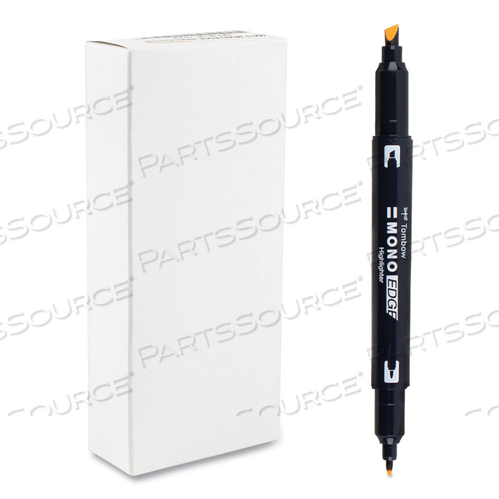 OEM#: 56410HIGHLIGHTERS, GOLDEN YELLOW INK, BULLET/CHISEL TIP, GOLDEN YELLOW BARREL, 10/BOX by Tombow