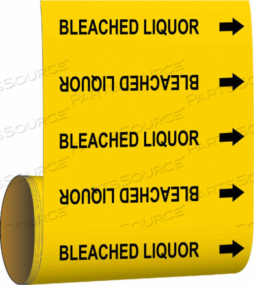 OEM#: 52642PIPE MARKER BLEACED LIQUOR YEL от Brady Americas