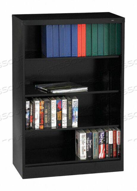 OEM#: BC18-52-BLACKBOOKCASE СВАРНОЙ 4 ПОЛКИ ЧЕРНЫЙ от Tennsco Corp.