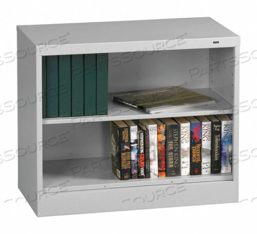 OEM#: BC18-30 СВЕТЛО-СЕРЫЙ КНИЖНЫЙ ШКАФ ШИРИНОЙ 36 ДЮЙМОВ С 2 ПОЛКАМИ СЕРОГО ЦВЕТА от Tennsco Corp.