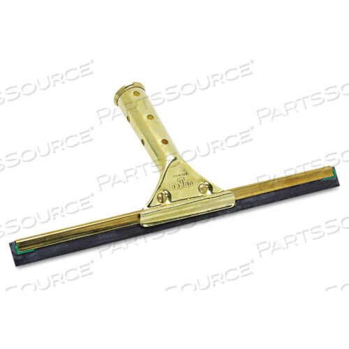 OEM#: GS300GOLDEN CLIP BRASS SQUEEGEES, 12 WIDE BLADE, 4.5 HANDLE by Unger