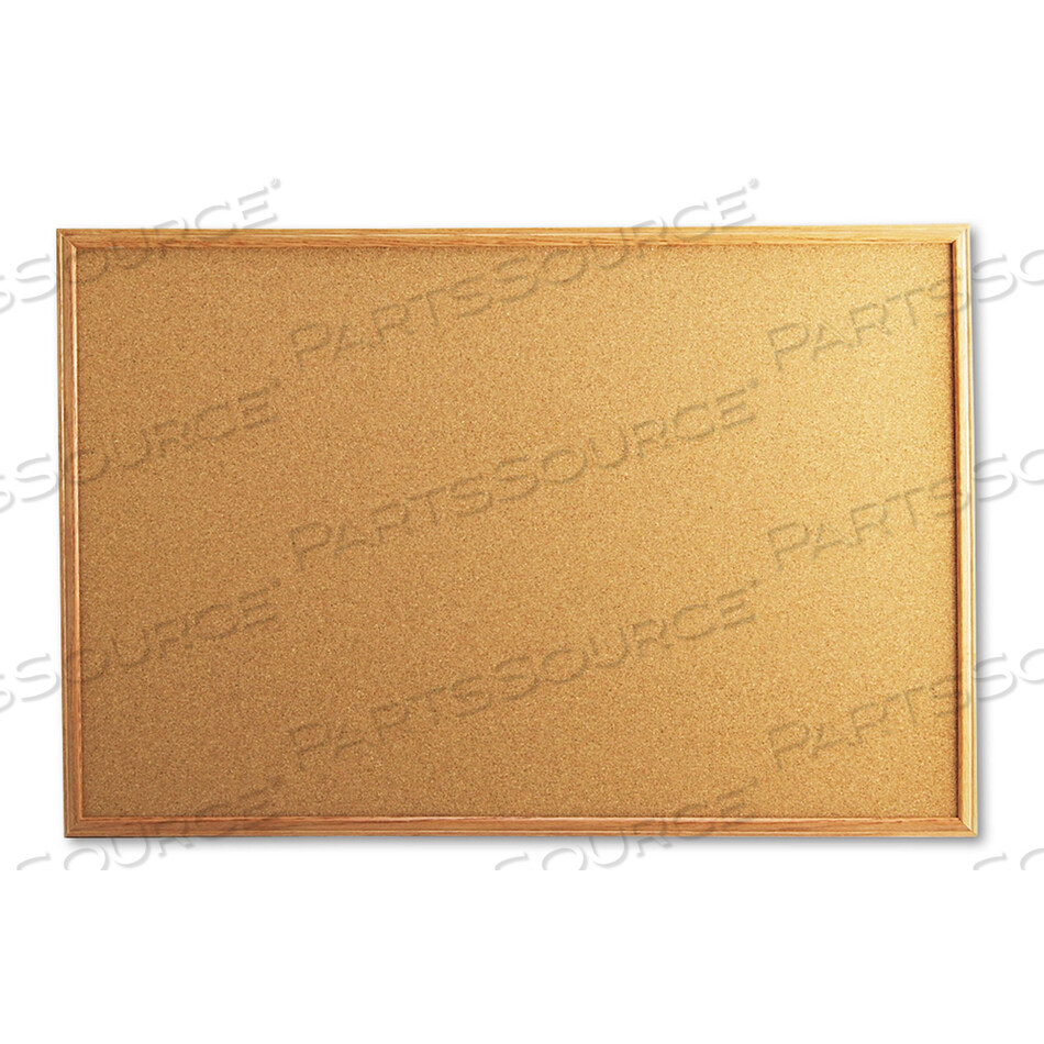 OEM#: 43603-UNVCORK BOARD WITH OAK STYLE FRAME, 36 X 24, НАТУРАЛЬНАЯ, ОТДЕЛАННАЯ ДУБОМ РАМА от Universal