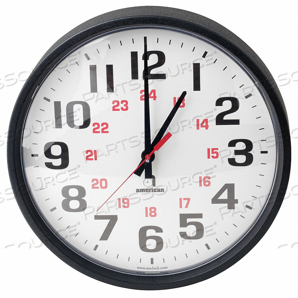 OEM#: E56BASD324GНАСТЕННЫЕ ЧАСЫ АНАЛОГОВЫЕ НА БАТАРЕЕ от American Time and Signal