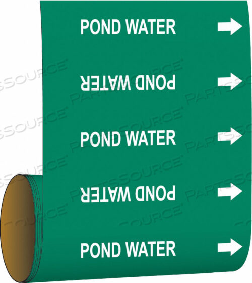 OEM#: 15557PIPE MARKER POND WATER GREEN от Brady Americas