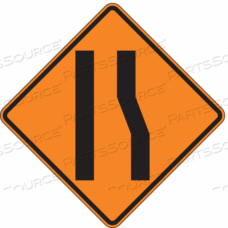 OEM#: W4-2R-BO-30HAЗНАК ДОРОЖНОГО ДВИЖЕНИЯ 30 H 30 W АЛЮМИНИЙ от Lyle Signs Inc.