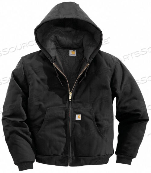 OEM#: J140-BLK 3XL TLLКУРТКА С КАПЮШОНОМ УТЕПЛЕННАЯ ЧЕРНАЯ 3XLT от Carhartt