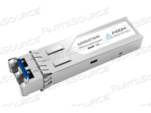 OEM#: AXG952274294Трансивер AXIOM 1000BASE-DWDM SFP для CISCO - DWDM-SFP-4294 - Соответствует TAA от Axiom