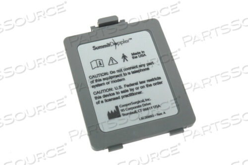 OEM#: ASY0012КРЫШКА БАТАРЕИ от Wallach Surgical Devices / Summit Doppler Systems