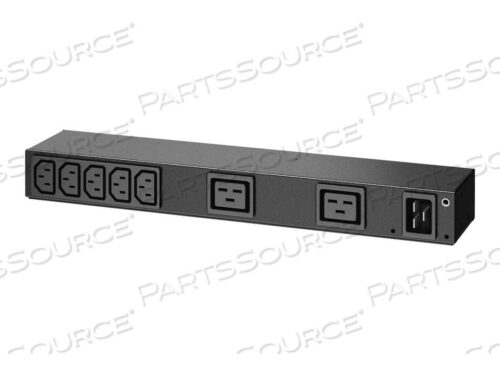 OEM#: AP6120ARACK PDU, BASIC, 0U/1U, 100-240 В/20 А, 220-240 В/16 А, (7) C13, (2) C19 от APC / American Power Conversion