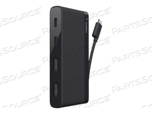 OEM#: F4U090BTBLKUSB-C 4-ПОРТОВЫЙ МИНИ-КОНЦЕНТРАТОР от Belkin