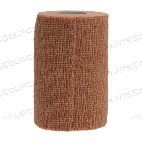 OEM#: DYNJ089004БИНТЫ: СТЕРИЛЬНЫЙ ПЕНОПЛАСТОВЫЙ БИНТ COFLEX LF2, КОРИЧНЕВЫЙ, 4 X 5 ЯРД. (10,2 СМ X 4,6 М) от Medline Industries, Inc.