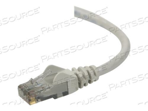 OEM#: A3L980-75-S75FT CAT6 SNAGLESS PATCH CABLE, UTP, GRAY PVC JACKET, 23AWG, 50 MICRON, GOLD PLA by Belkin