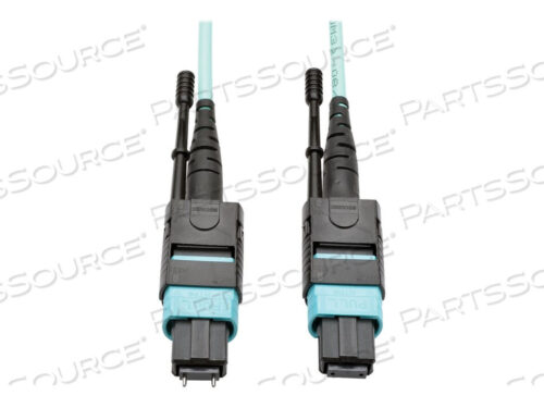 OEM#: N842-05M-12-MFMTP/MTO МНОГОМОДОВЫЙ КАБЕЛЬ 12 ВОЛОКОН 40 GBE OM3 AQUA M/F 16 ФУТОВ 5 М от Tripp Lite