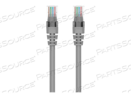 OEM#: A3L980-15-S15FT CAT6 SNAGLESS PATCH CABLE, UTP, СЕРАЯ ПВХ-ОБОЛОЧКА, 23AWG, 50 MICRON, GOLD PLA от Belkin