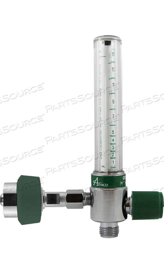 OEM#: FMO-15U-DHFLOWMETER - КИСЛОРОД, 0-15 Л/МИН, США, DISS HANDTIGHT от Amico Patient Care Corporation