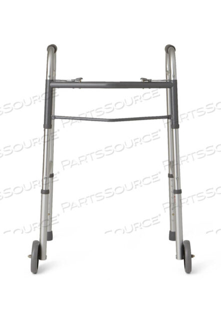 OEM#: G30757WВзрослые ходунки Guardian, колеса 5 дюймов, алюминий, 300 фунтов от Medline Industries, Inc.