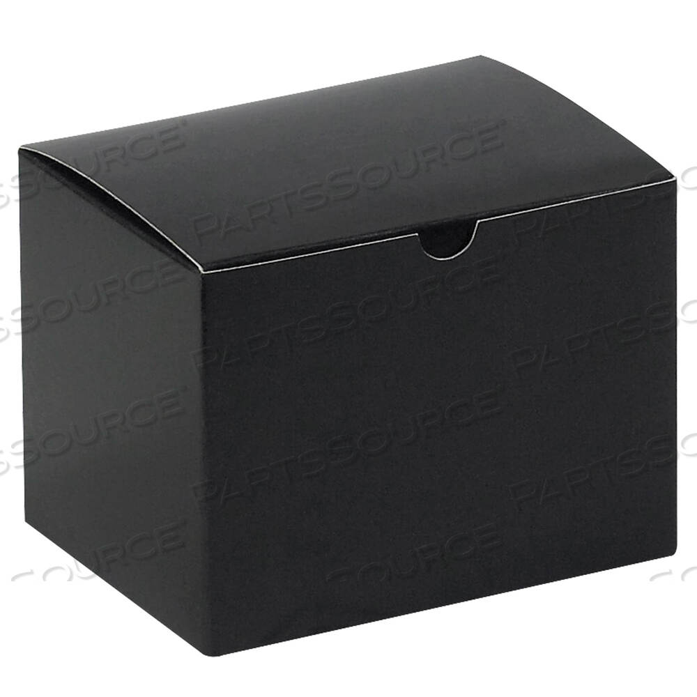 OEM#: GB644BKПОДАРОЧНЫЕ КОРОБКИ, 6 X 4 1/2 X 4 1/2, ЧЕРНЫЙ ГЛЯНЕЦ, 100 ШТ./КОРОБКА от BOX Partners (Box Acquisitions, LLC)