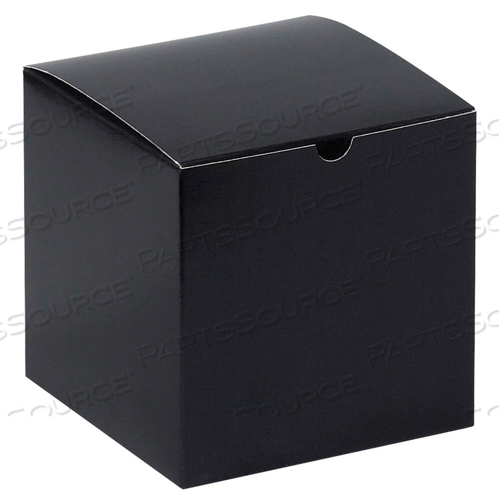 OEM#: GB666BKПОДАРОЧНЫЕ КОРОБКИ, 6 X 6 X 6, ЧЕРНЫЙ ГЛЯНЕЦ, 100 ШТ./КОРОБКА от BOX Partners (Box Acquisitions, LLC)