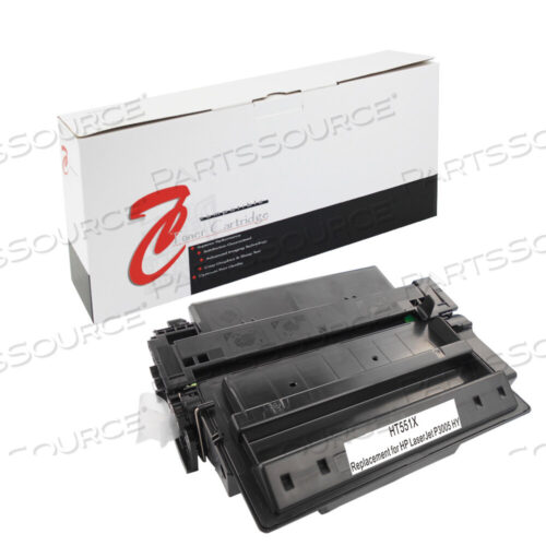 Replaces HP (Hewlett-Packard) Q7551XTONER CARTRIDGE, REPLACEMENT FOR HP LASERJET M3035MFP, HP LASERJET M3035XS, HP LASERJET P3005, HP LASERJET M3027MFP, HP LASERJET P3005D, HP LASER