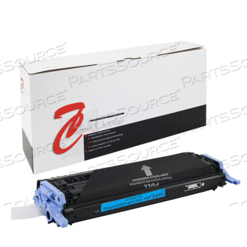 Replaces HP (Hewlett-Packard) Q6001ATONER CARTRIDGE, REPLACEMENT FOR CANON LBP-5000, CANON I-SENSYS LBP-5000, HP COLOR LASERJET 1600, HP COLOR LASERJET 2600, HP COLOR LASERJET 2600N