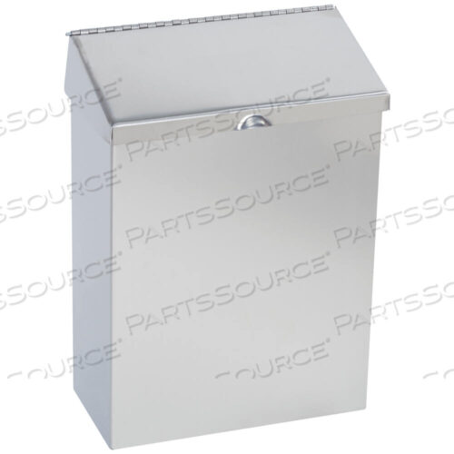 OEM#: JAN201НАСТЕННАЯ РОЗЕТКА ДЛЯ ГИГИЕНИЧЕСКИХ САЛФЕТОК ИЗ НЕРЖАВЕЮЩЕЙ СТАЛИ, 10 1/2 X 7 1/2 X 3, СЕРЕБРИСТАЯ, 1 ШТ. от BOX Partners (Box Acquisitions, LLC)