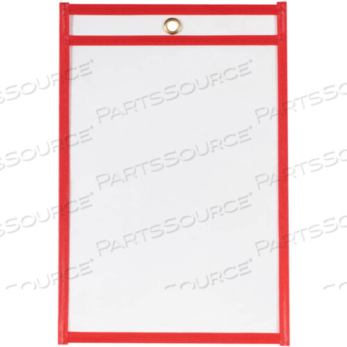 OEM#: JTH110СШИТЫЕ ДЕРЖАТЕЛИ ДЛЯ КАРТОЧЕК, ОТКРЫВАЮТСЯ КОРОТКОЙ СТОРОНОЙ, 6 X 9, КРАСНЫЕ, 25 ШТ./КОРОБКА от BOX Partners (Box Acquisitions, LLC)