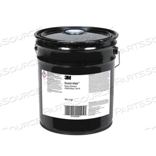 OEM#: 700000085321200-56587 3M-WELD EPOXY ADHESIVE 420NS BLACK PART B, 5 GALLON от 3M Consumer