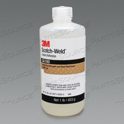 OEM#: 700000090121200-82335 3M-WELD INSTANT ADHESIVE CA100 CLEAR, 1 ФУНТ от 3M Consumer