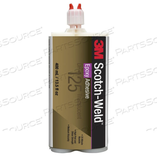 OEM#: 700012126221200-87843 3M-WELD EPOXY ADHESIVE DP125 TRANSLUCENT,400 ML DUO-PAK от 3M Consumer
