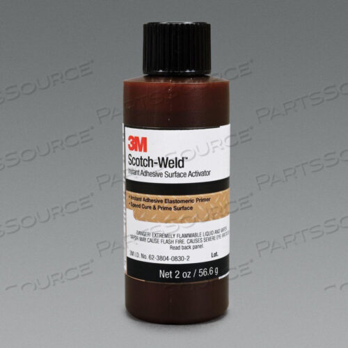 OEM#: 700004652521200-87937 3M-WELD INSTANT ADHESIVE SURFACE ACTIVATOR ПРОЗРАЧНЫЙ/СВЕТЛО-ЯНТАРНЫЙ, 2 FL OZ от 3M Consumer