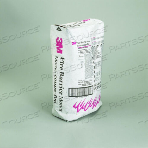 OEM#: 700003196751115-54900 3M FIRE BARRIER СТРОИТЕЛЬНЫЙ РАСТВОР, 44 ФУНТА, МЕШОК от 3M Consumer