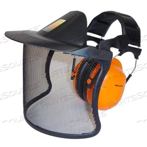OEM#: 700010383793045-93654 3M VISOR SYSTEM,FACE PROTECTION V40AH31A-1P,W/ H9A EAR MUFF by 3M Consumer