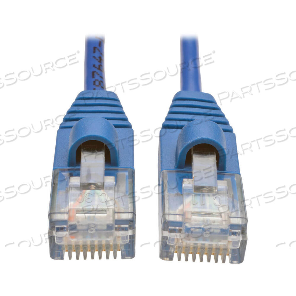 OEM#: N001-S06-BLETHERNET CABLE, CAT5E 350 MHZ SNAGLESS MOLDED SLIM (UTP) (RJ45 M/M), СИНИЙ, 6 ФУТОВ от Tripp Lite