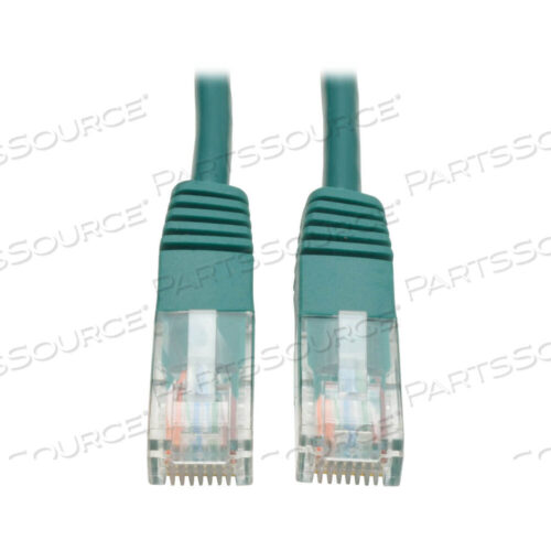 OEM#: N002-001-GNETHERNET CABLE, CAT5E 350 MHZ MOLDED (UTP) (RJ45 M/M), POE, ЗЕЛЕНЫЙ, 1 фут от Tripp Lite