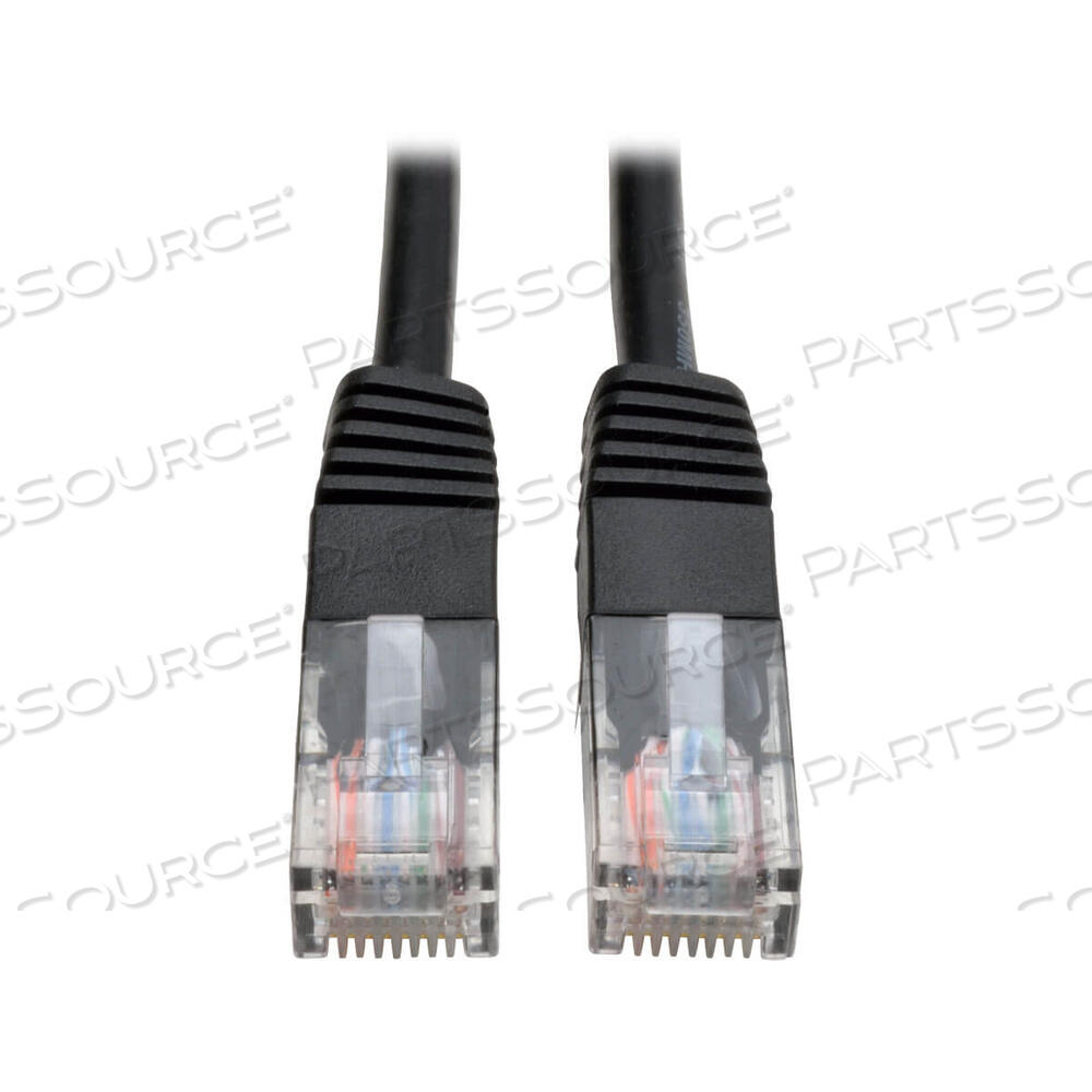 OEM#: N002-015-BKКАБЕЛЬ ETHERNET, CAT5E 350 MHZ MOLDED (UTP) (RJ45 M/M), POE, ЧЕРНЫЙ, 15 ФУТОВ от Tripp Lite