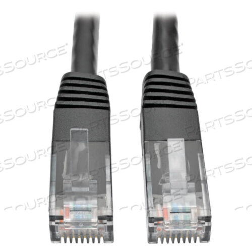 OEM#: N200-010-BK10FT CAT6 GIGABIT MOLDED PATCH CABLE RJ45 M/M 550MHZ 24AWG BLACK от Tripp Lite