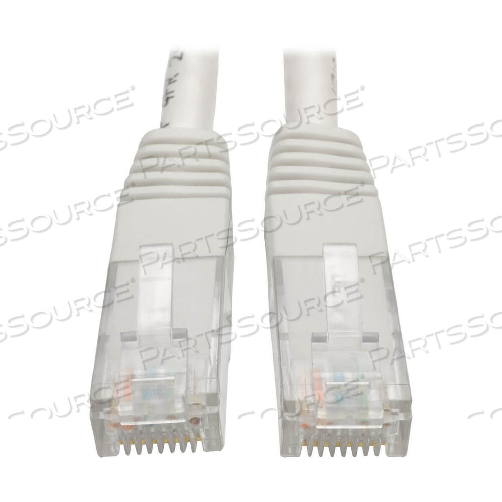 OEM#: N200-010-WH10FT CAT6 GIGABIT MOLDED PATCH CABLE RJ45 M/M 550MHZ 24AWG БЕЛЫЙ от Tripp Lite