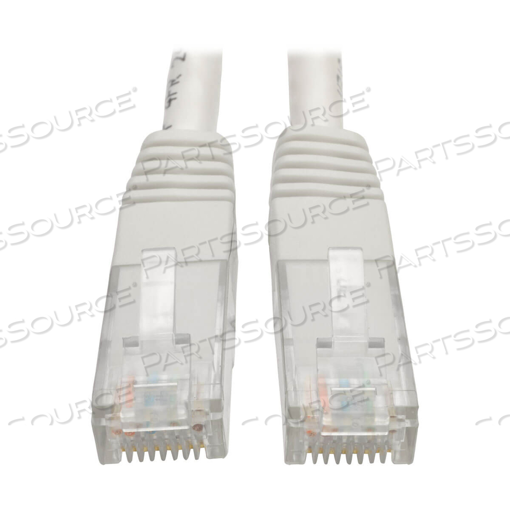 OEM#: N200-020-WHCAT6 CAT5E GIGABIT MOLDED PATCH CABLE RJ45 M/M 550MHZ WHITE 20FT от Tripp Lite