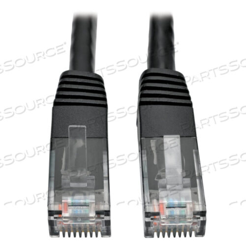 OEM#: N200-035-BKCAT6 CAT5E GIGABIT MOLDED PATCH CABLE RJ45 M/M 550MHZ BLACK 35FT от Tripp Lite