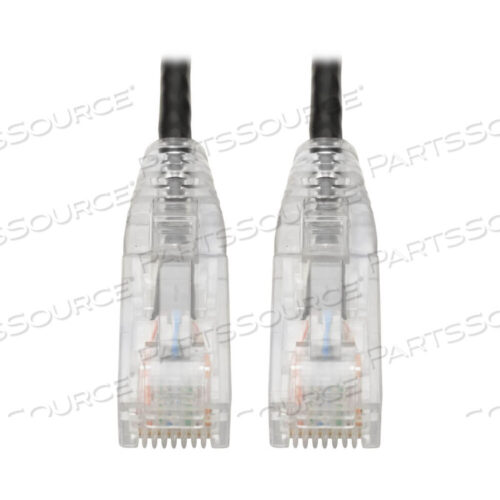 OEM#: N201-S01-BK КАБЕЛЬ ETHERNET, CAT 6 GIGABIT SNAGLESS SLIM (UTP), RJ45 M/M, ЧЕРНЫЙ, 1 фут от Tripp Lite