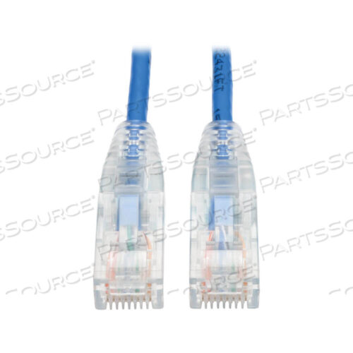 OEM#: N201-S01-BLETHERNET CABLE, CAT 6 GIGABIT SNAGLESS SLIM (UTP), RJ45 M/M, СИНИЙ, 1 фут от Tripp Lite