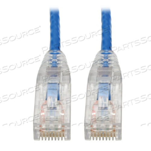 OEM#: N201-S8N-BLETHERNET CABLE, CAT 6 GIGABIT SNAGLESS SLIM (UTP), RJ45 M/M, СИНИЙ, 8 В от Tripp Lite