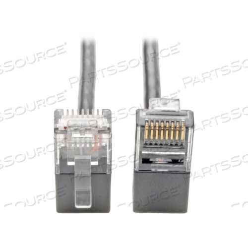OEM#: N201-SR1-GYETHERNET CABLE, CAT 6 GIGABIT SNAGLESS SLIM (UTP), ПРАВЫЙ УГОЛ, RJ45 M/M, СЕРЫЙ, 1 ФУТ от Tripp Lite