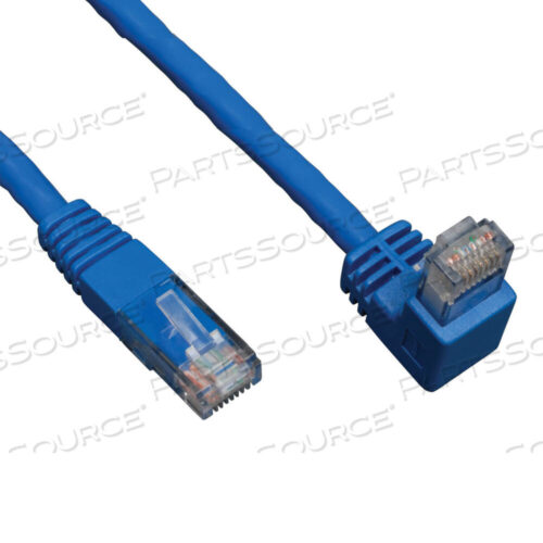 OEM#: N204-005-BL-DN5FT CAT6 литой соединительный кабель прямой угол вниз M на RJ45 M синий 5 от Tripp Lite