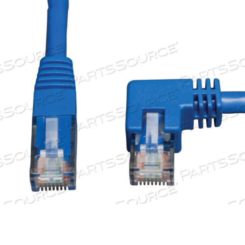 OEM#: N204-005-BL-RA5FT CAT6 литой соединительный кабель под прямым углом M на RJ45 M синий 5 от Tripp Lite