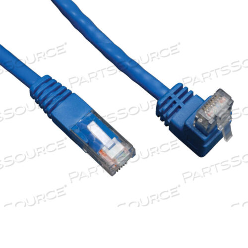 OEM#: N204-010-BL-UP10FT CAT6 GIGABIT UP УГЛОВОЙ НА ПРЯМОЙ патч-кабель СИНИЙ 10 от Tripp Lite