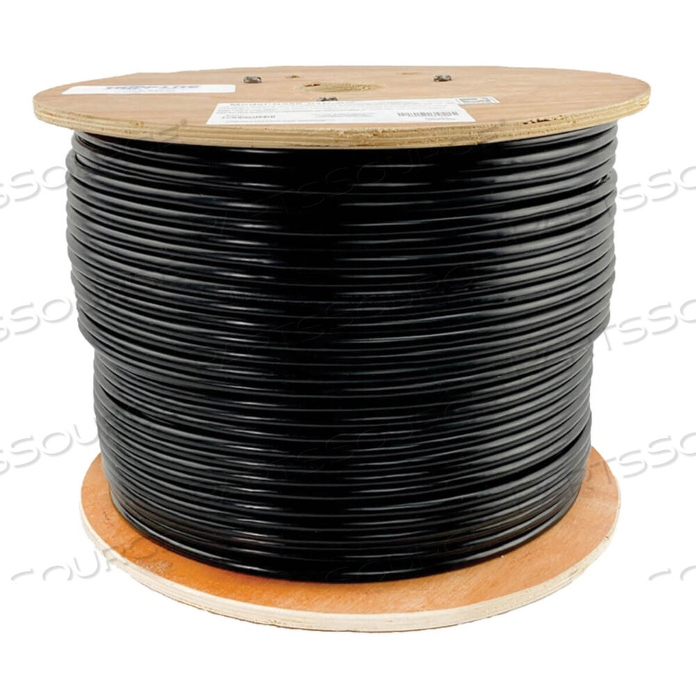 OEM#: N224-01K-BK1000FT CAT6 GIGABIT BULK CABLE SOLID CMP PLENUM PVC BLACK TAA от Tripp Lite