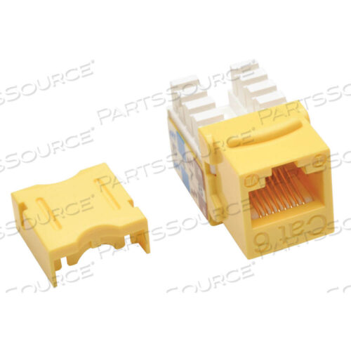 OEM#: N238-001-YWCAT6 CAT5E 110 STYLE PUNCH DOWN KEYSTONE JACK RJ45 ЖЕЛТЫЙ TAA от Tripp Lite